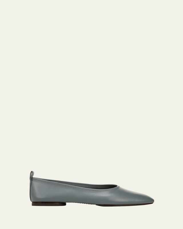 Vivian Lambskin Ballerina Flats